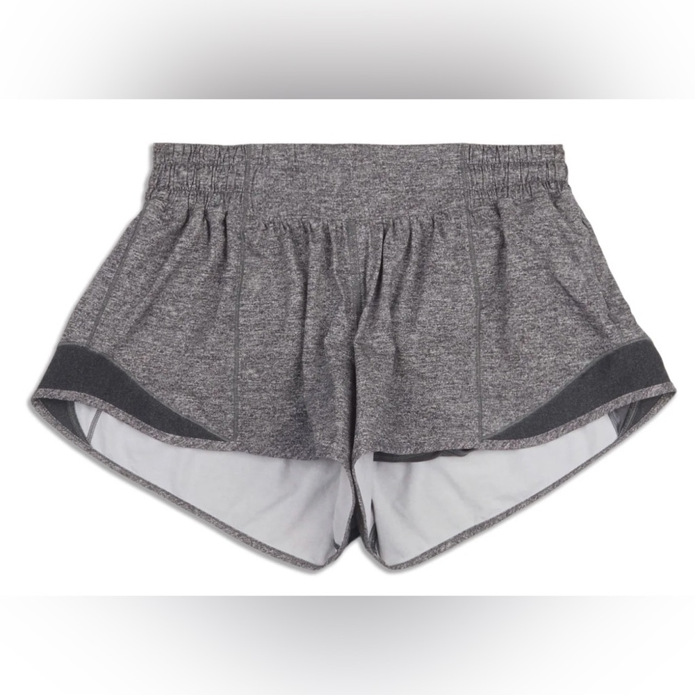 Lululemon Hotty Hot Low Rise Lined Short in heather lux multi black